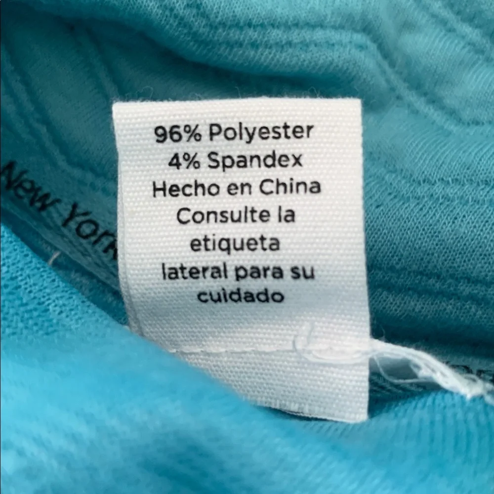 Jones New York Sport Top With Kangaroo Pouch On The Front Blue Size 1X - Picture 8 of 8